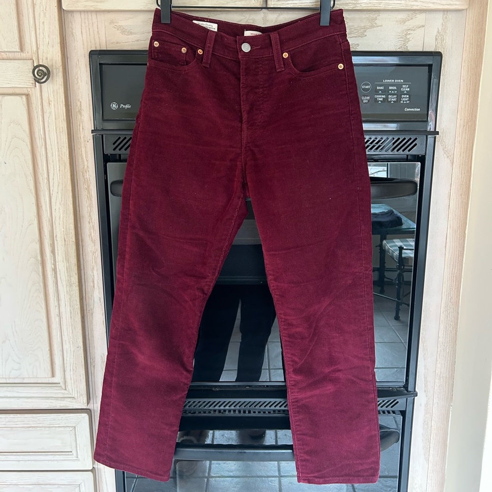 Levi’s Burgundy Corduroys